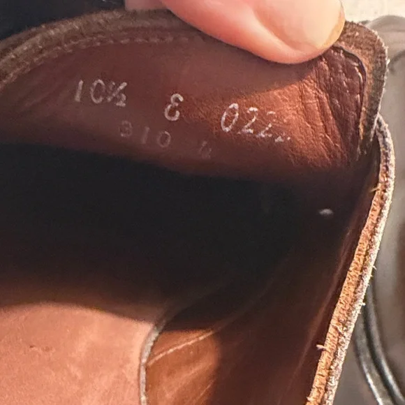 Allen Edmonds Brown Leather Monk Strap Dress Loafers - Picture 11 of 12